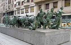 Monument to the Bull Runs “San Fermín”