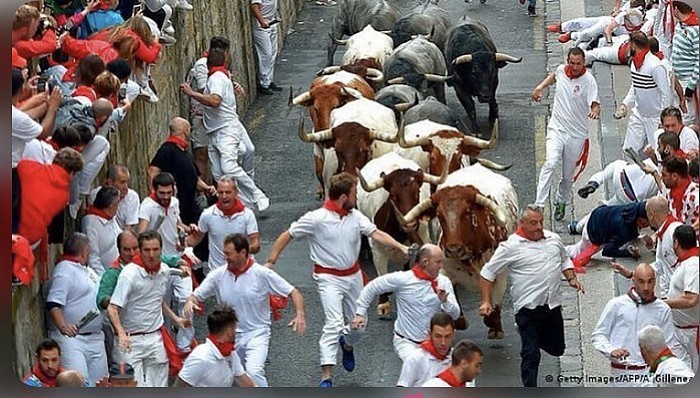 Bullfight San Fermin Festival